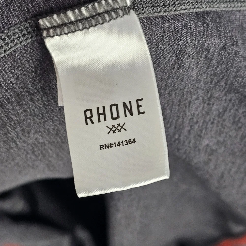 Rhone Performance T-Shirt Mens Medium Nylon Reign Short‎ Sleeve Crew Neck 100184